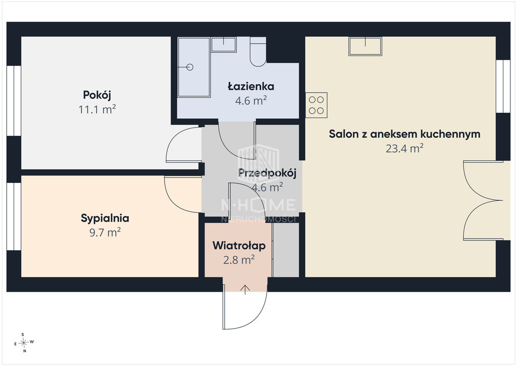 Mieszkanie Sprzedaż Kiełczów Akacjowa